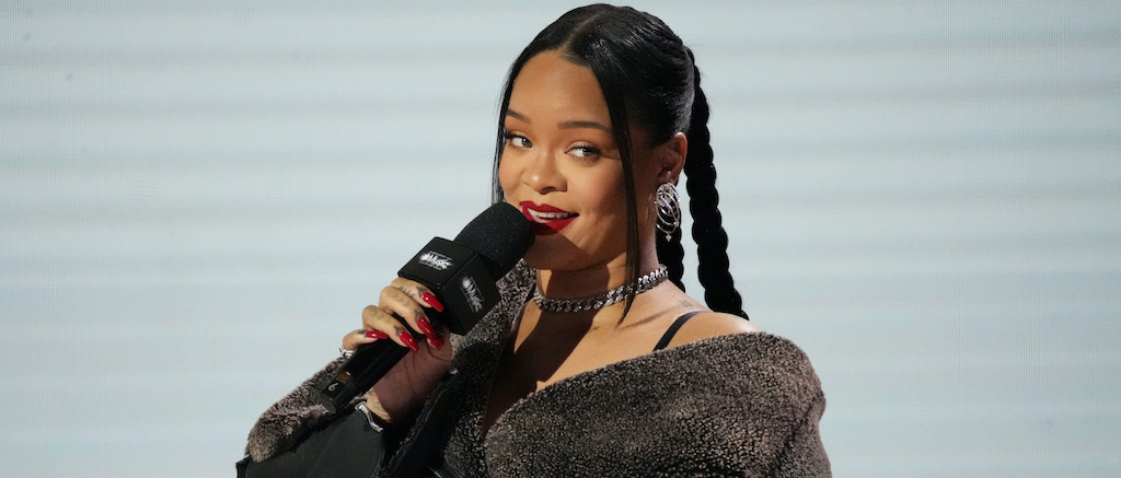 Rihanna Super Bowl LVII press conference 2023