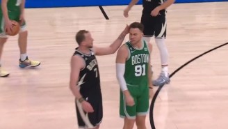 Joe Ingles Tapped Blake Griffin On The Head And Got A Tech
