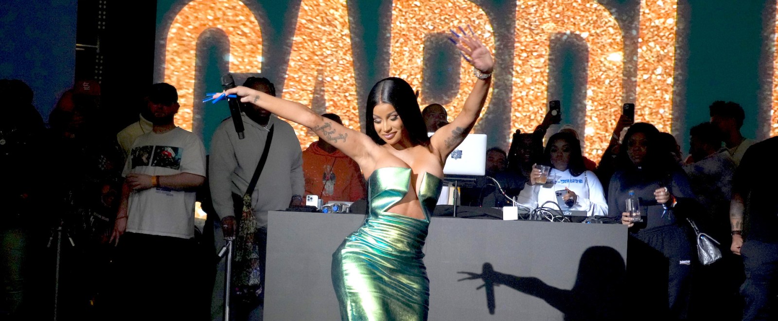 Cardi B Hall of Fame Party 2023