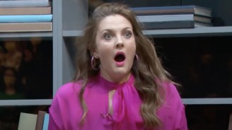 Please Watch ‘You’ Superfan Drew Barrymore Lock Herself In A Glass Cage And Lose Her Mind Over A Birthday Surprise