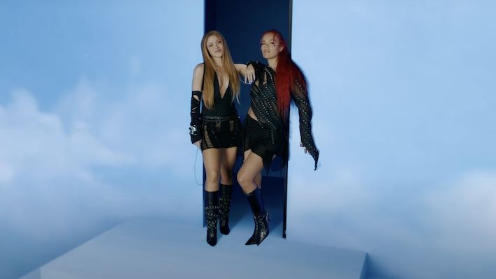 Karol G, Shakira Share 'TQG' Video