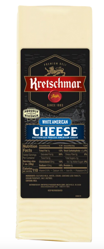 Kretschmar White American Cheese