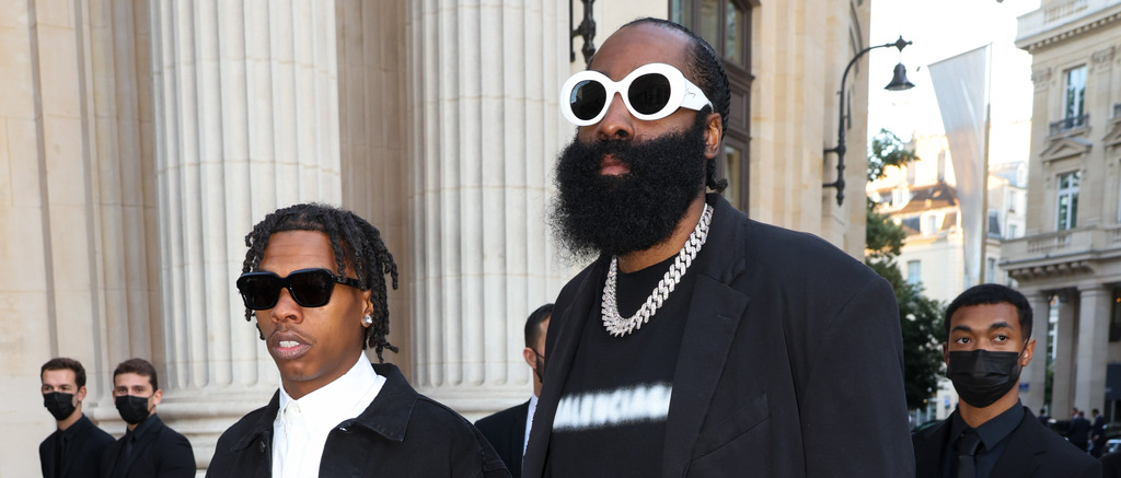 Lil Baby James Harden Balenciaga Dinner Paris 2021