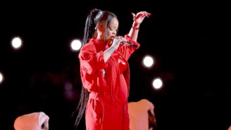 People Had Jokes About What Rihanna’s Newly Announced Baby Was Doing During Her Super Bowl Halftime Show