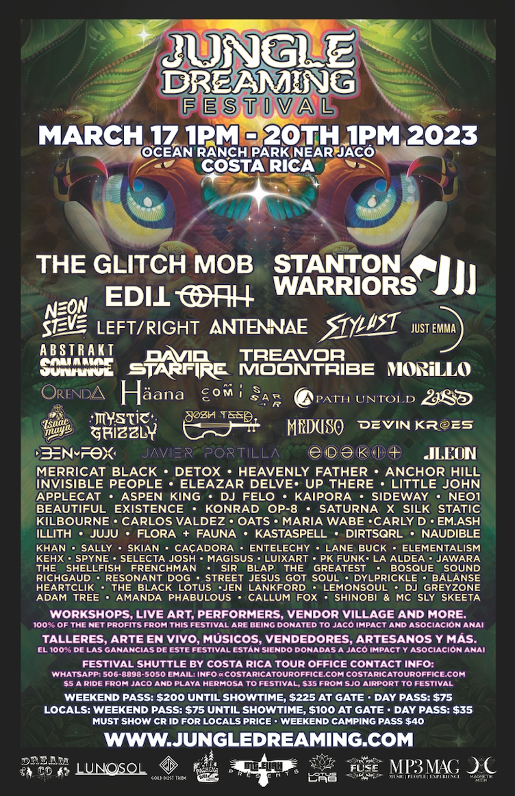 Jungle Dreaming Festival, Costa Rica, music festival