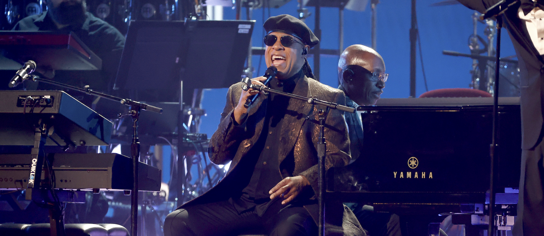 Stevie Wonder Led A Rollicking Motown Tribute Alongside Chris Stapleton