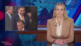 Chelsea Handler Says She’s ‘Sexually Attracted To Mitt Romney’ After Seeing The GOP Senator Confront Shady Con Man George Santos At The State Of The Union