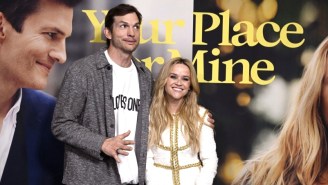 Ashton Kutcher Fielded A Question About Why He Awkwardly Didn’t Put His Arm Around Reese Witherspoon