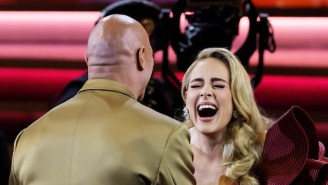 Grammys Host Trevor Noah Introduced Adele To Her Secret Idol, Dwayne Johnson (AKA The Rock)