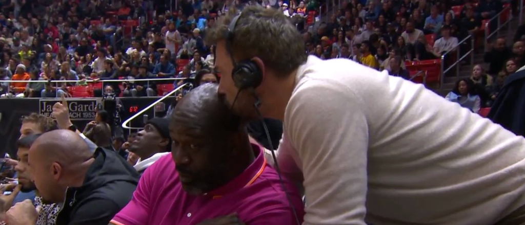 ben affleck shaq celebrity game