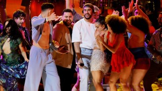 Bad Bunny Got Everyone From Taylor Swift To Jack Harlow To Dance Up A Storm For His Performances Of ‘Titi Me Pregunto’ And ‘Despues De La Playa’