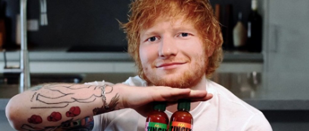 Ed Sheeran Announced Tingly Ted's Hot Sauce