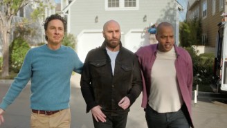 John Travolta Sings His Iconic ‘Grease’ Song With Zach Braff And Donald Faison In A Super Bowl Spot