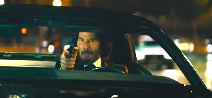Keanu Reeves shows impressive driving skill in 'John Wick: Chapter 4' -  Autoblog
