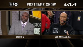 Kareem Abdul-Jabbar Shared A Touching Moment With Shaq On TNT’s Postgame Show