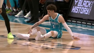 LaMelo Ball’s Season Is Over After Fracturing His Right Ankle