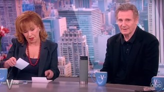 Liam Neeson Did Not Enjoy His Time On ‘The View’ Thanks To ‘All This BS’ With Joy Behar Having A Crush On Him