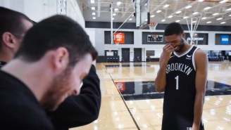 The Nets Asked Mikal Bridges His Favorite Player Which Led To A Hilariously Awkward Response