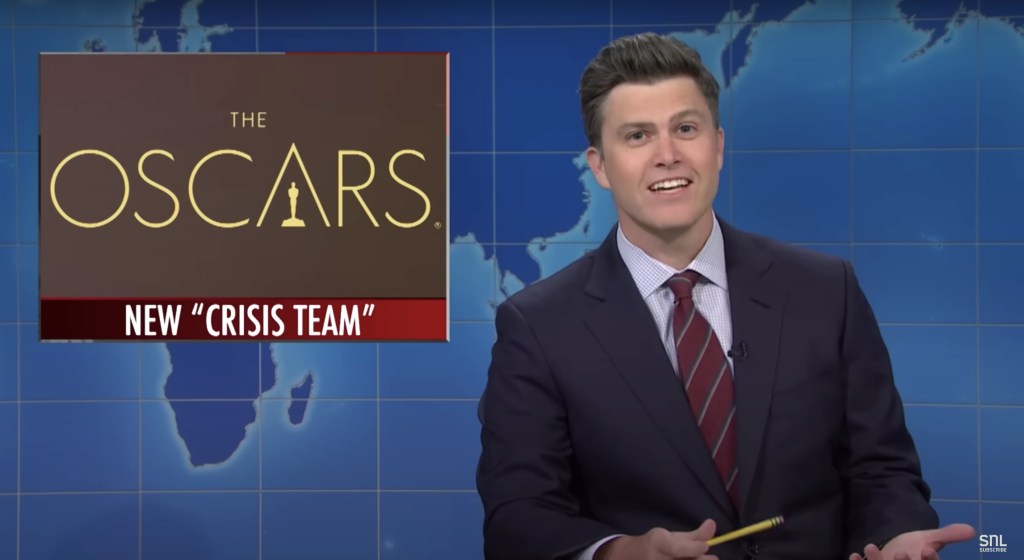 [WATCH] 'SNL' Weekend Update Dragged Oscars' 'Crisis Team'