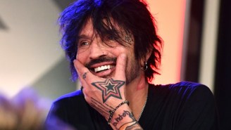 It Appears Motley Crue Drummer Tommy Lee Has, For Reasons That Remain Unclear, Tweeted A Picture Of His Testicles To Mr. Peanut