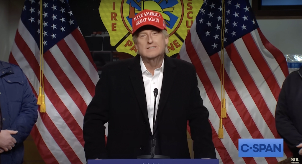 [WATCH] 'SNL' Cold Open Sends Up Trump's Rambling Ohio Visit