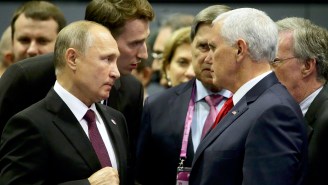 Mike Pence Claims That He Told Vladimir Putin ‘Things He Didn’t Want To Hear,’ But No One Believes Him