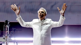 David Byrne Donned Hot Dog Fingers To Perform ‘This Is A Life’ At The 2023 Oscars