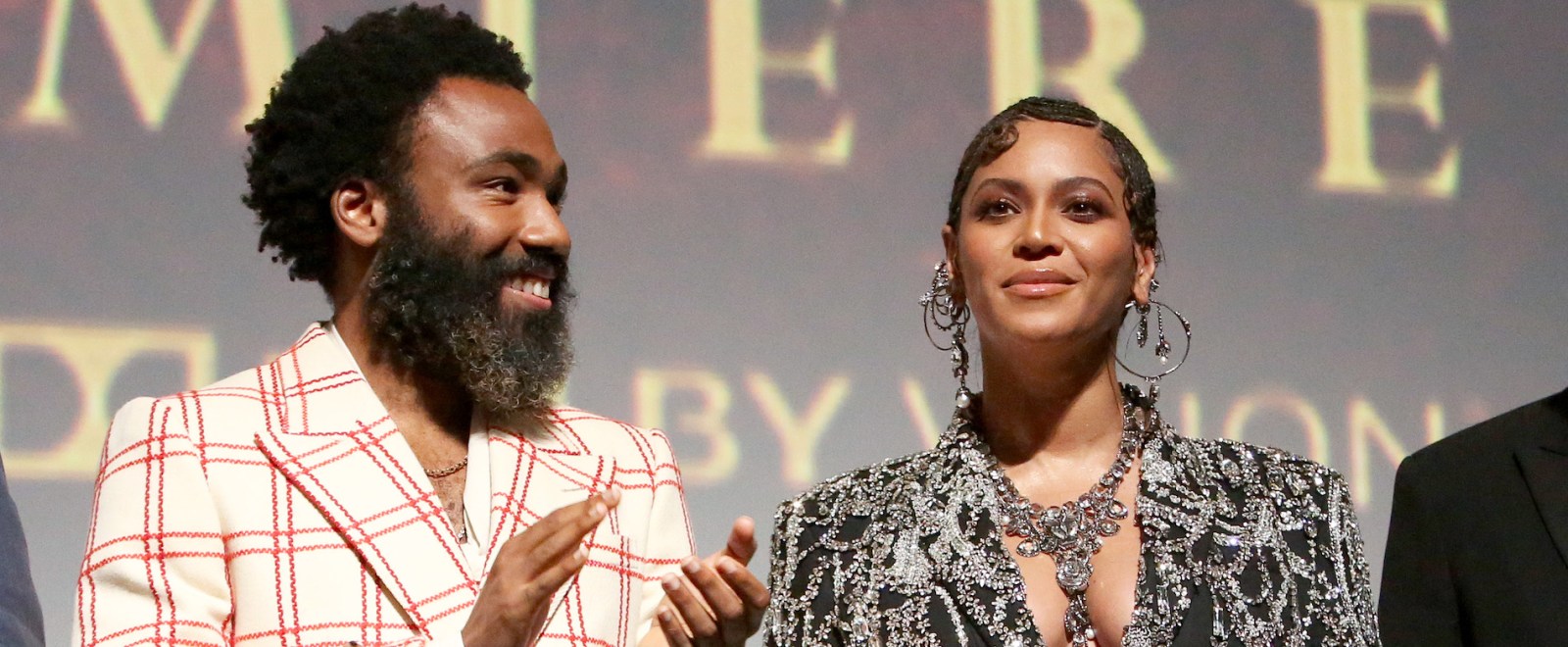 Donald Glover Childish Gambino Beyonce Lion King Premier 2019