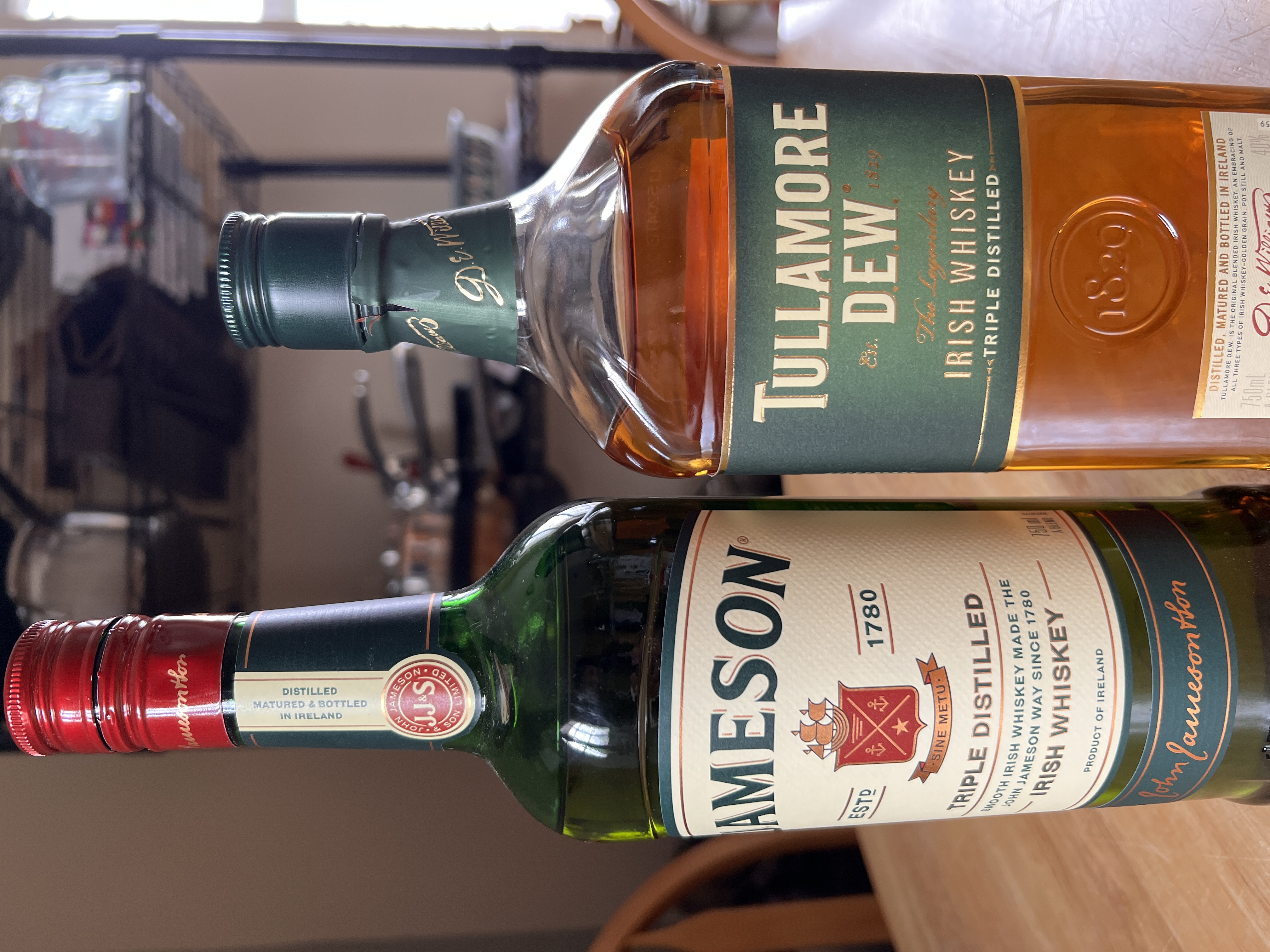 Jameson vs. Tullamore DEW