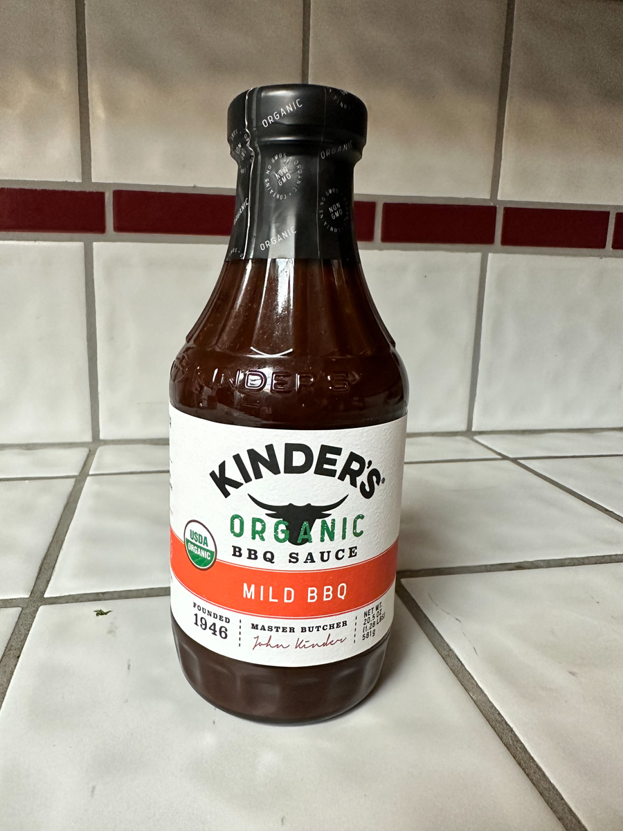Kinder's Organic BBQ Sauce (Mild)
