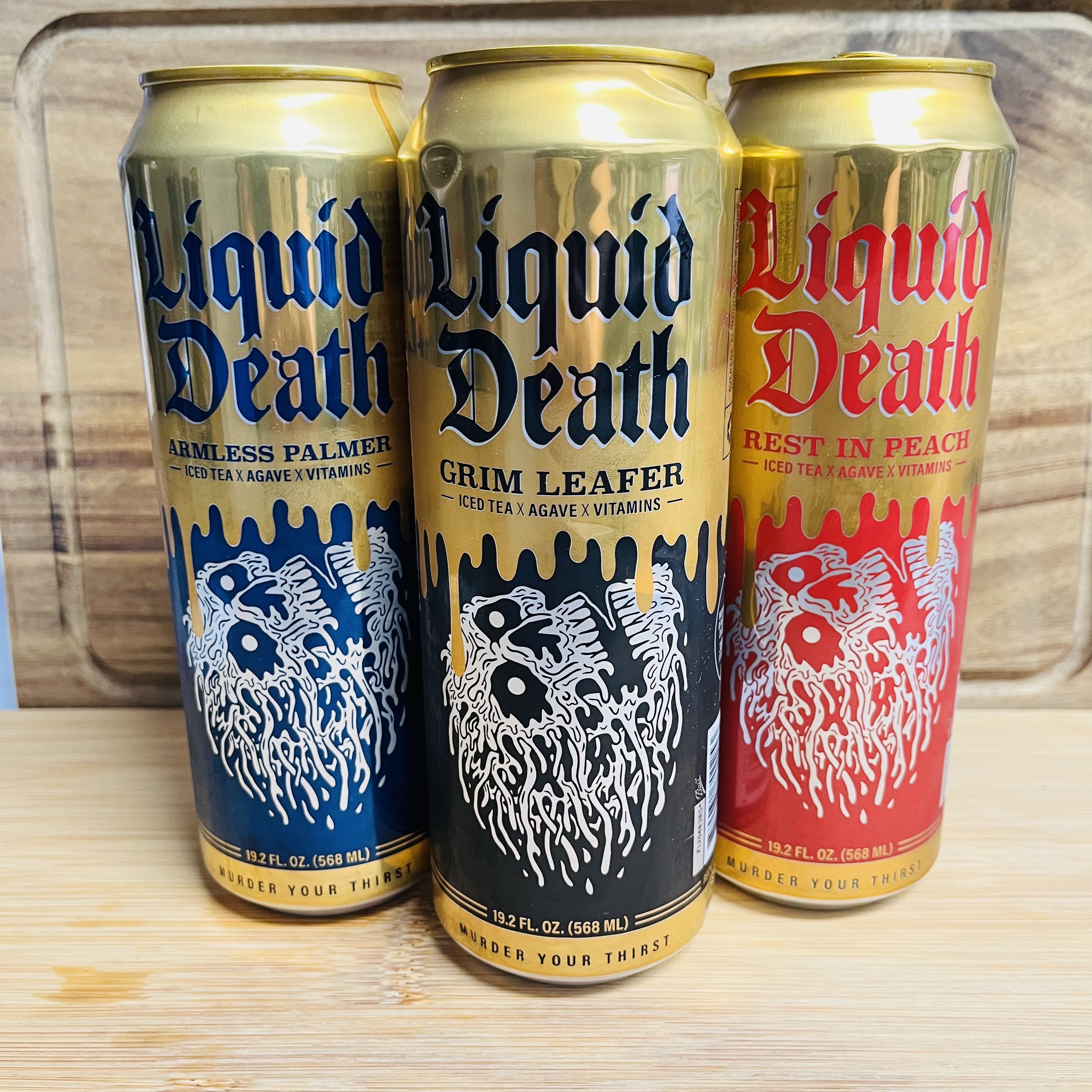  Liquid Death Still & Sparkling Mixed Pack, 19.2 oz