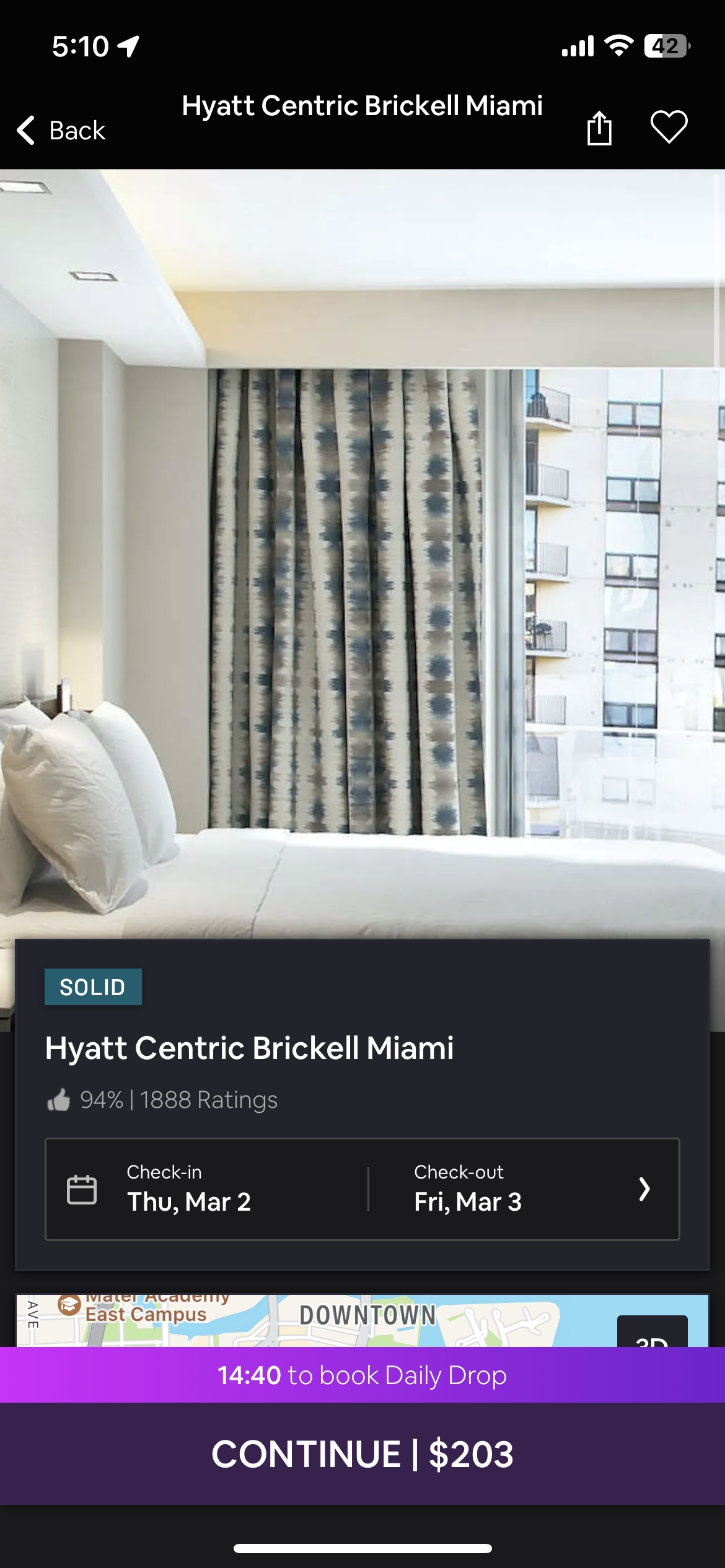 Hyatt Centric Brickell Miami