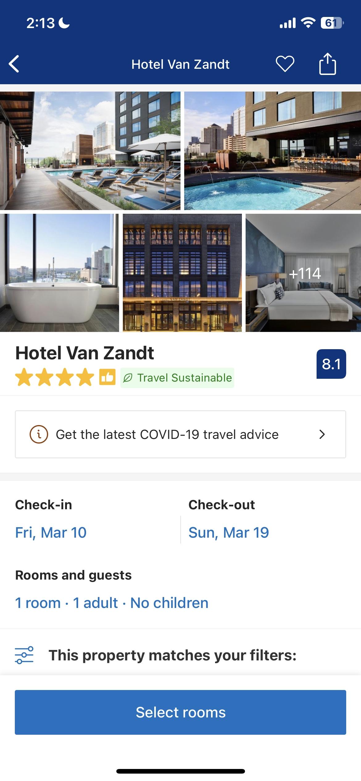 HOTEL VAN ZANDT