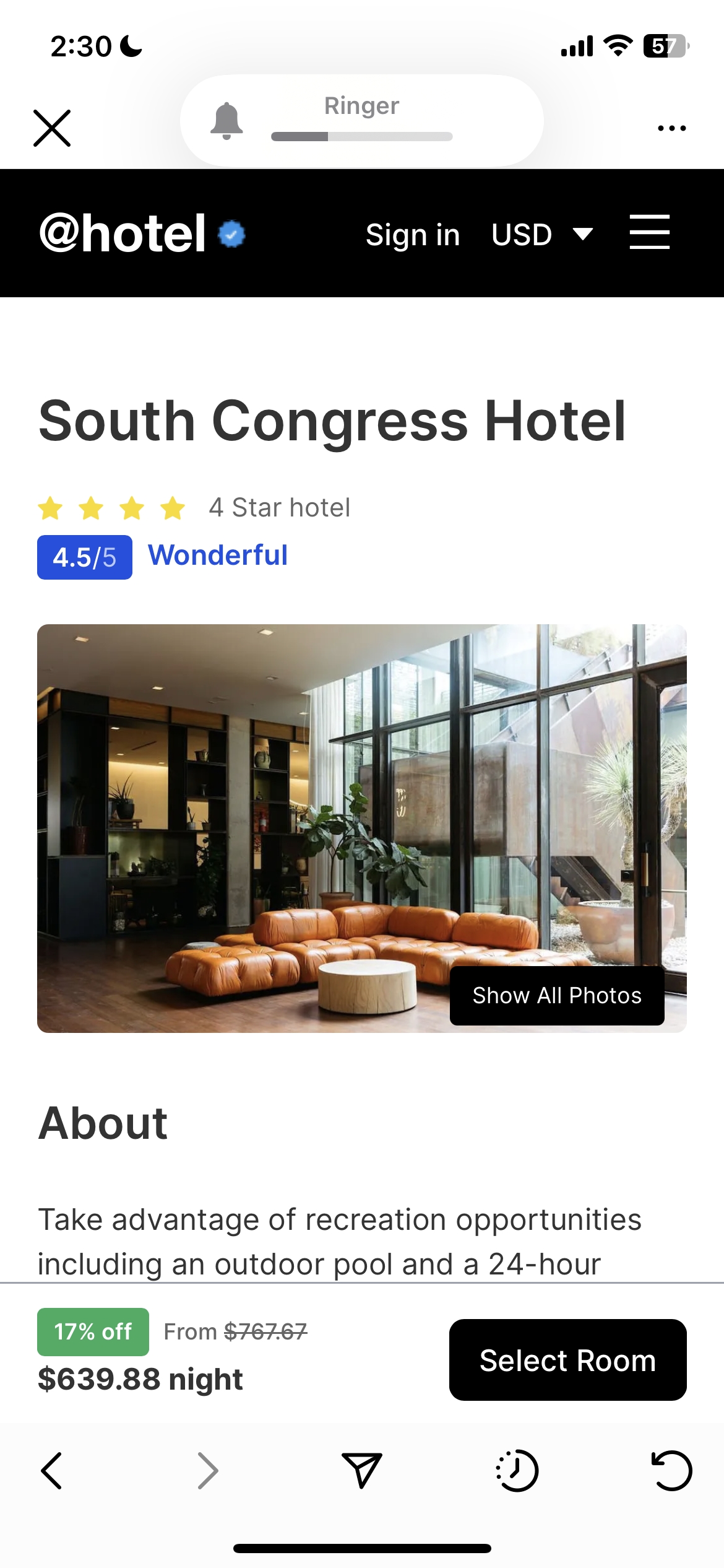 SOUTH CONGRESS HOTEL