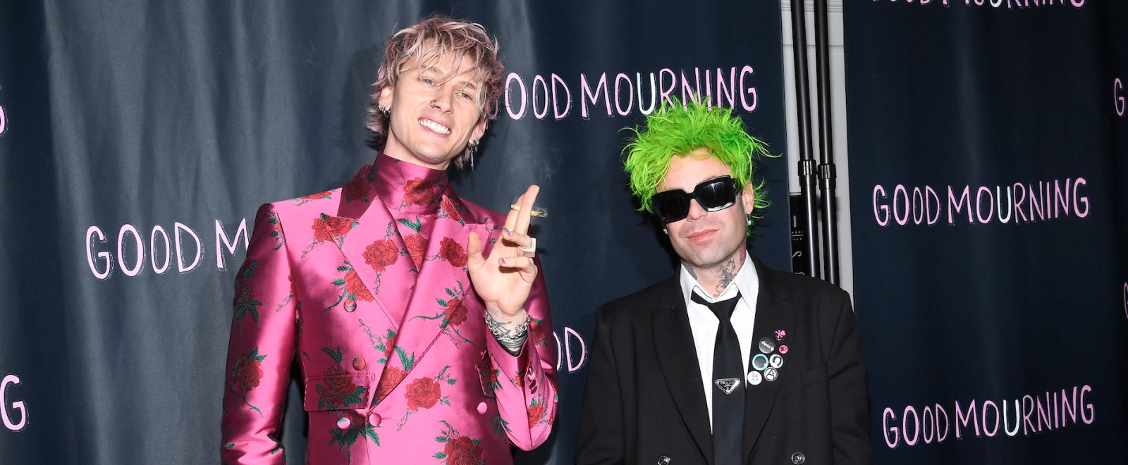 Machine Gun Kelly Mod Sun Good Mourning Premiere 2022