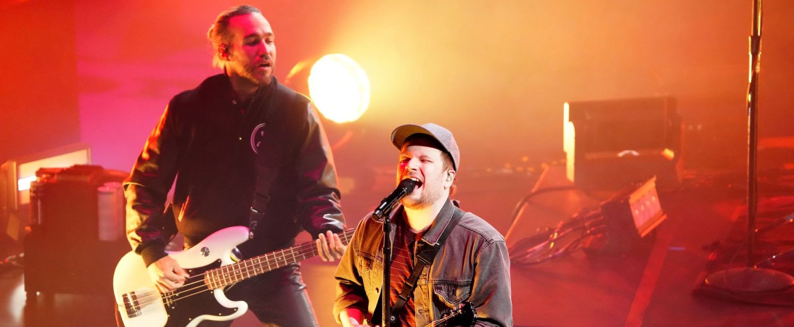 Pete Wentz Patrick Stump Fall Out Boy 2023 Honda NHL All-Star Game