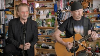 U2’s Bono And The Edge Gave A Special Four-Song Set On Their ‘Tiny Desk’ Performance