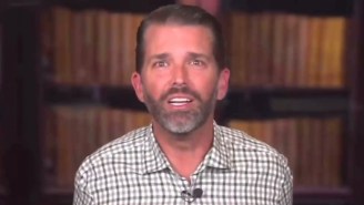 Don Jr. Took Off The Gloves And Unleashed His Unhinged, Weirdly Nasal-Voiced Fury Upon His Dad’s Top 2024 Nemesis Ron DeSantis