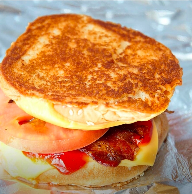 Grilled Cheese with Bacon