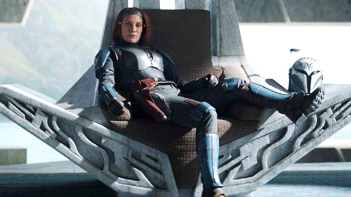 Star Wars fans cosplay Bo Katan and Mando characters from Star Wars: The  Mandalorian TV show during, Stock Photo, Picture And Rights Managed  Image. Pic. UIG-1059-48-CHP-SOFA2021-D3-20211016019