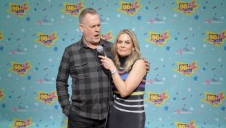Dave Coulier Made A Quick Change Of Subject When Candace Cameron Bure Cracked An Alanis Joke About Him