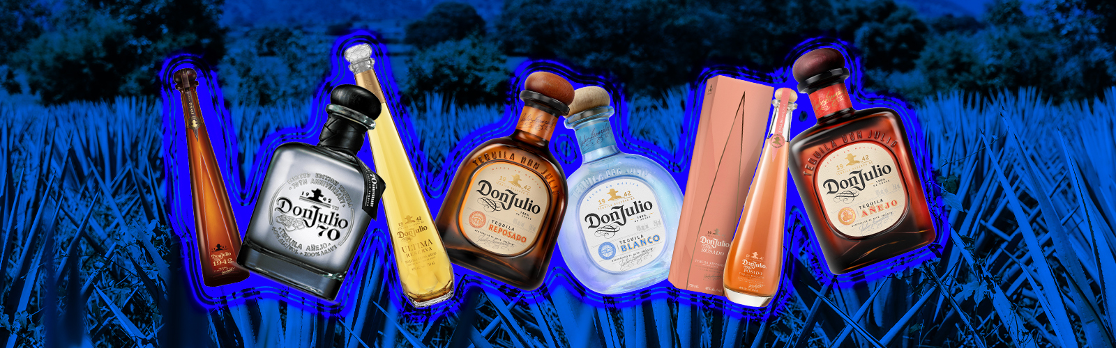 Full Don Julio Tequila Line
