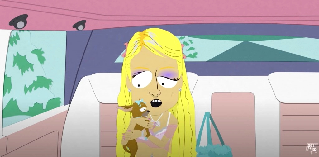 Paris Hilton South Park