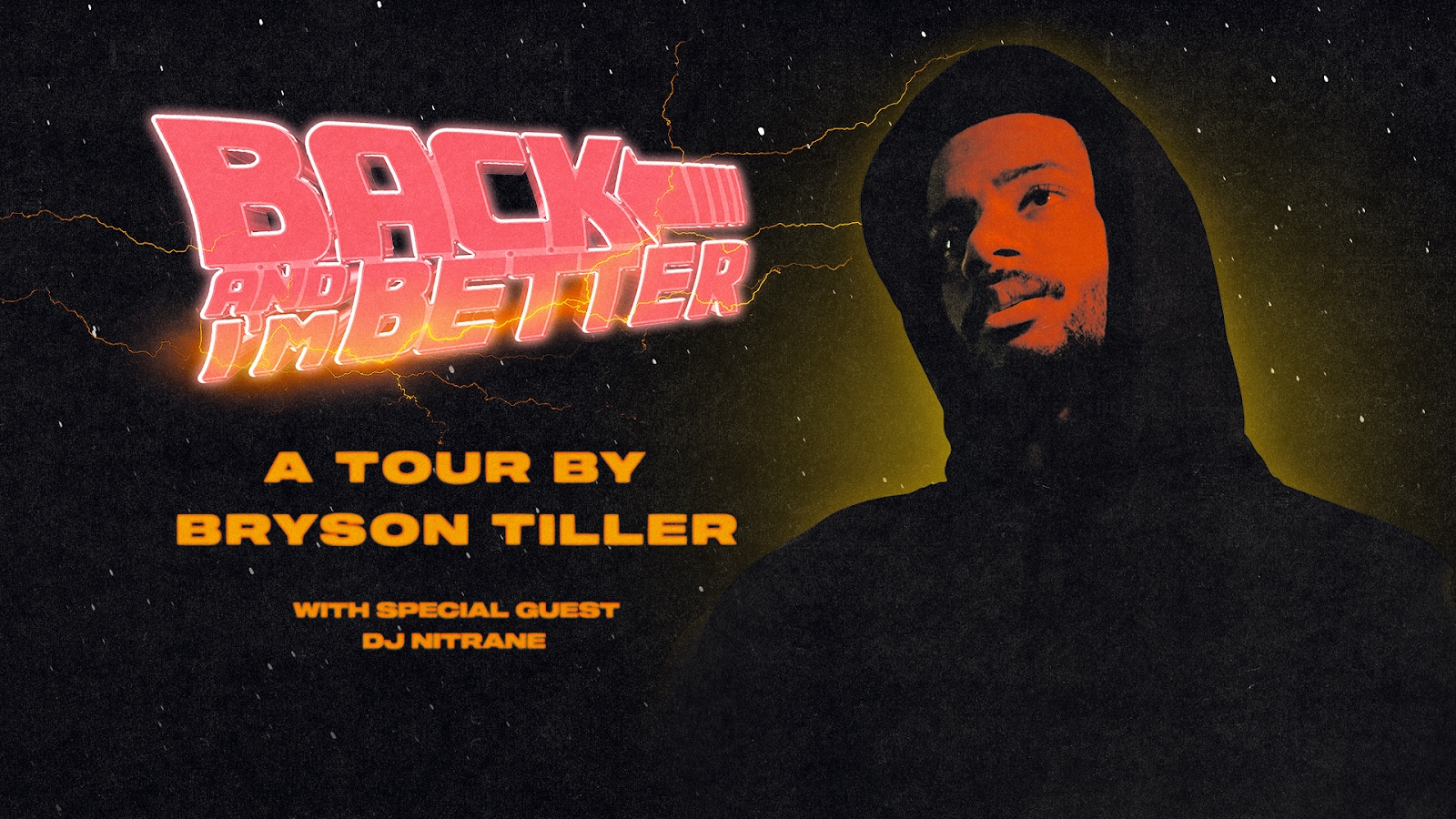 Bryson Tiller tour poster