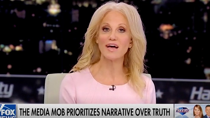 Did Kellyanne Conway Realize She Was Calling Out Fox News?