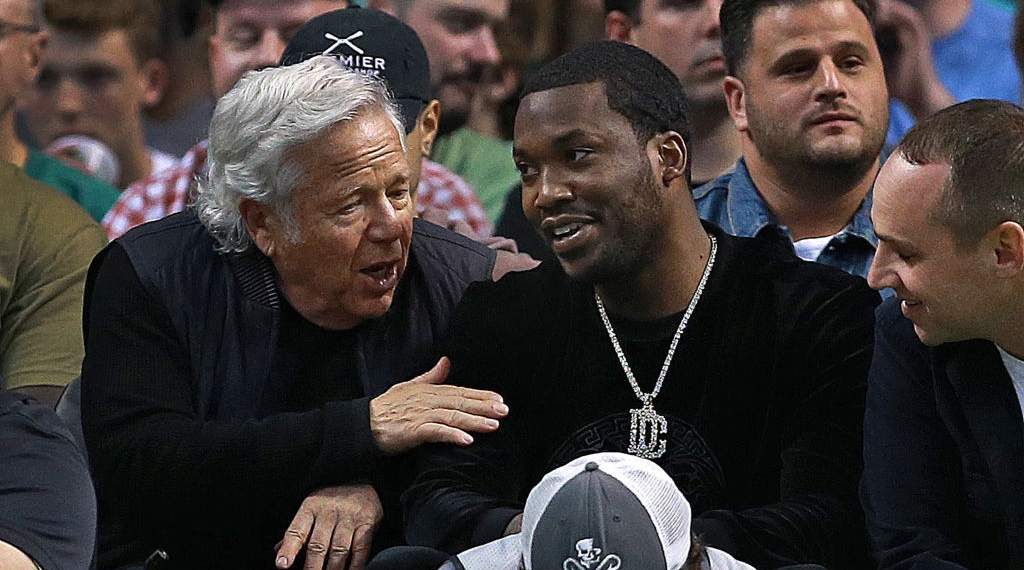 Robert Kraft Meek Mill Said Lamar Jackson Wants To Join Patriots