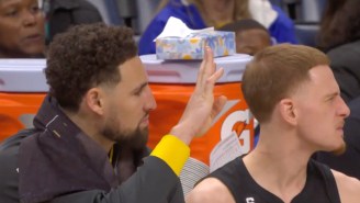 Klay Thompson Counted His Rings To The Grizzlies Bench After Memphis Beat Golden State