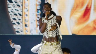 Lil Nas X Previewed A New Collaboration With Saucy Santana During His Lollapalooza Chile Performance