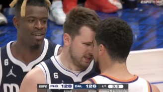 Luka Doncic And Devin Booker Got Face-To-Face After Luka’s Blown Layup To Lose To The Suns
