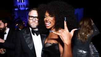 Seth Rogen Smoked Weed With Megan Thee Stallion And Her Brother (Who Does Not Exist) At An Oscars Party